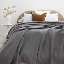 Winnie Australian Wool & Bamboo Blanket